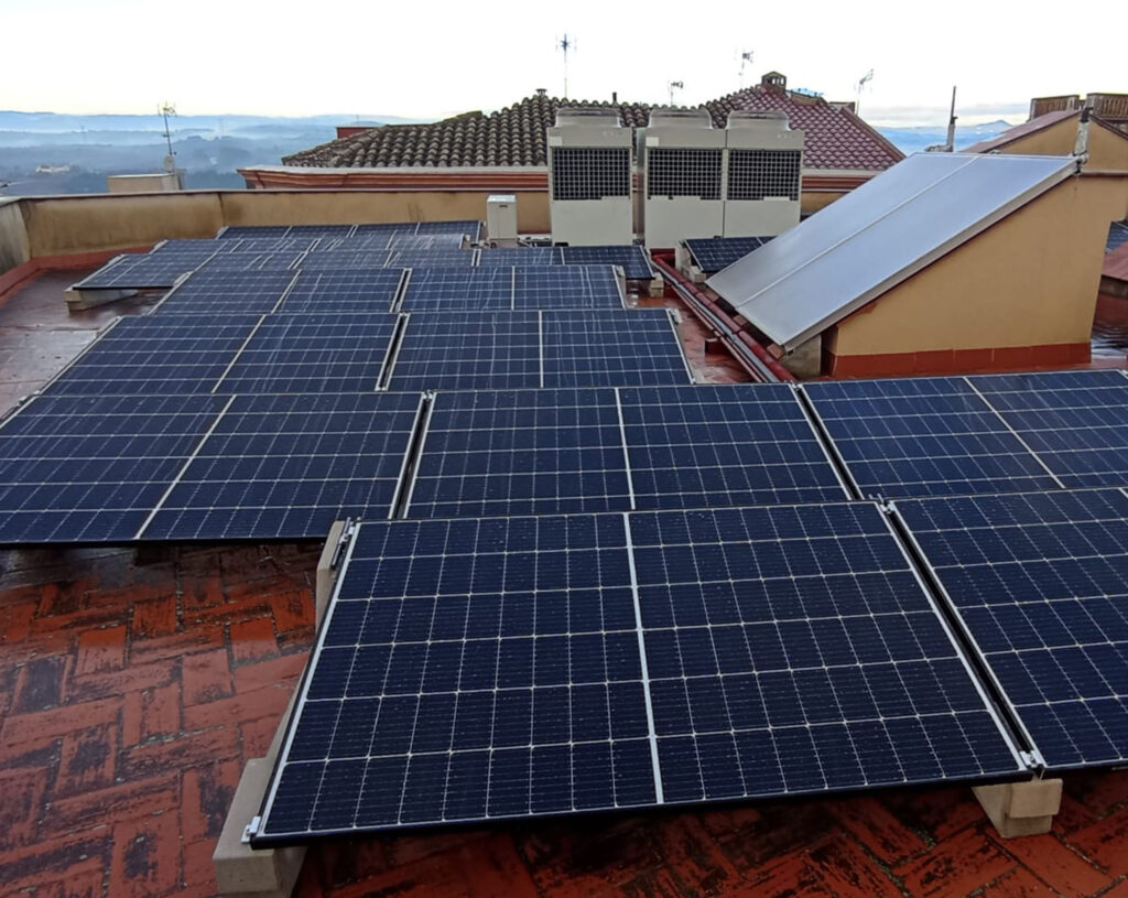 Fotovoltaica Ajuntament Gelida