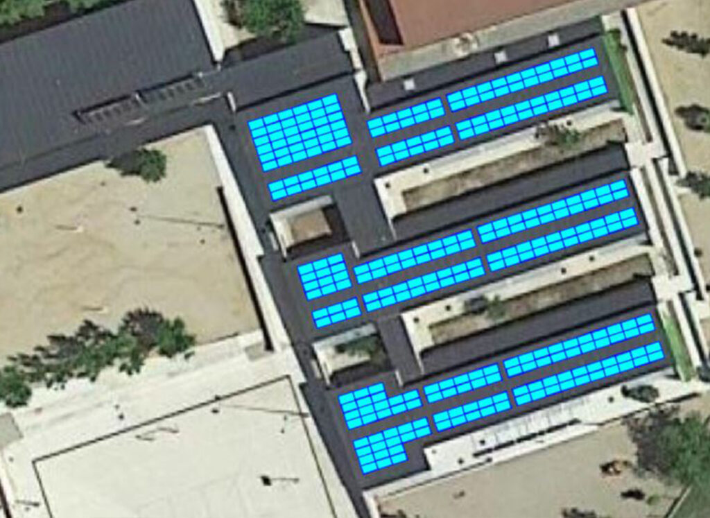 Proyecto ejecutivo de una instalación solar fotovoltaica Escola Francesc Platón i Sarti Abrera